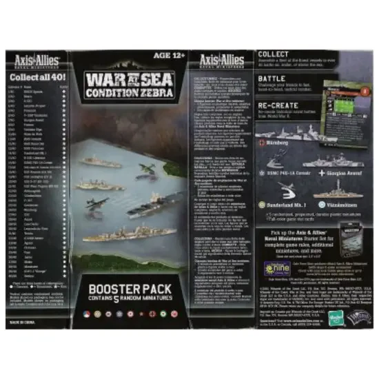 Axis & Allies War at Sea: Condition Zebra