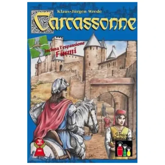 Carcassonne (contiene l'espansione: Fiumi)