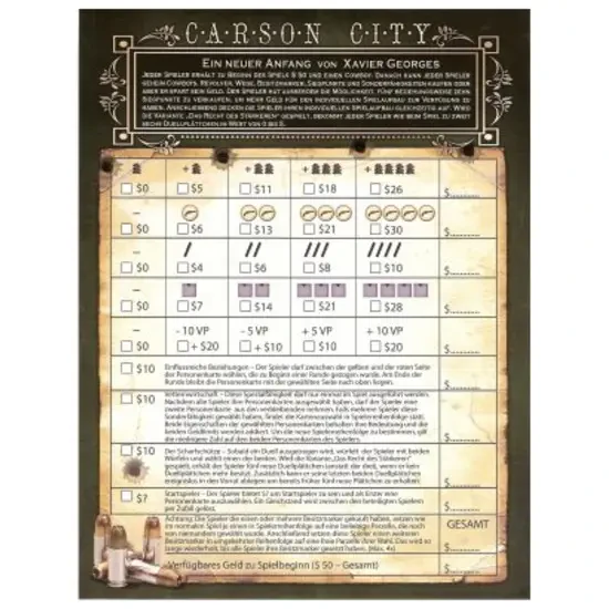 Carson City: A New Beginning
