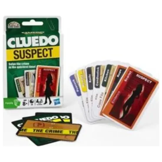 Cluedo Suspect Card Game