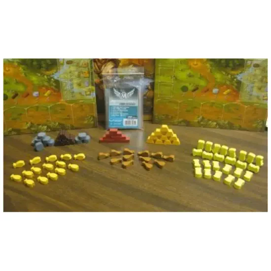 Stone Age Meeple Token Set (90 pezzi)