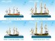 1595301 Sails of Glory: Coasts & Shoals Terrain Pack