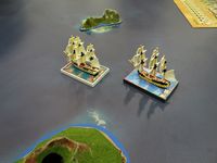 1697463 Sails of Glory: Coasts & Shoals Terrain Pack