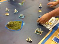 1762238 Sails of Glory: Coasts & Shoals Terrain Pack