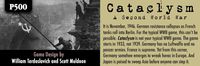 3588377 Cataclysm: A Second World War