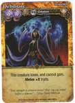 1794784 Mage Wars: Debilitate Promo Card
