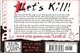 974427 Let's Kill - Second Edition
