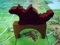 1070422 Carcassonne: La Principessa e il Drago (Prima Edizione)