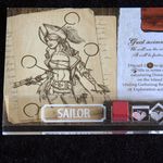 2093102 Robinson Crusoe: Viaggio verso l'Isola Maledetta – Marinaio Character + Stickers & Pawns