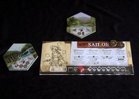 2093104 Robinson Crusoe: Viaggio verso l'Isola Maledetta – Marinaio Character + Stickers & Pawns