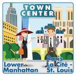 2093225 Town Center: Lower Manhattan / Paris La Cité – St. Louis