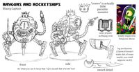 3541594 Rayguns and Rocketships