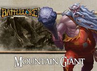 2453759 BattleLore (Second Edition): Mountain Giant Reinforcement Pack 
