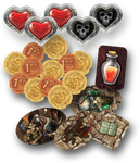 2514463 The Undercity: An Iron Kingdoms Adventure Board Game 