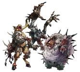 2583729 Zombicide: Black Plague Zombie Bosses Abomination Pack