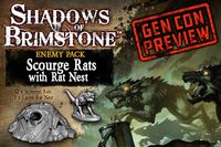 2944964 Shadows of Brimstone: Scourge Rats / Rats Nest Enemy Pack