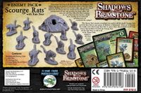 6016940 Shadows of Brimstone: Scourge Rats / Rats Nest Enemy Pack