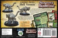 6017008 Shadows of Brimstone: Hell Vermin Enemy Pack