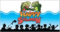 3441232 Happy Salmon Blue