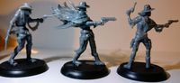 3949869 Shadows of Brimstone: Undead Outlaws and Undead Gunslinger Deluxe Enemy Pack