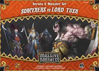 3687951 Massive Darkness: Heroes &amp; Monster Set – Sorcerers vs Lord Tusk