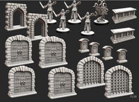 3779651 Folklore: The Affliction – Terrain Miniature Pack