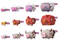 3111464 Happy Pigs: Farm Friends