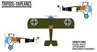 3884583 Wings of Glory: Tripods &amp; Triplanes