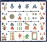 1015889 Philos 3167 - Mahjong in Legno con Caratteri Arabi