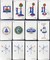 1136764 Mahjong con Scatola in Legno