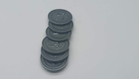 3676306 Clan di Caledonia: Metal Coins