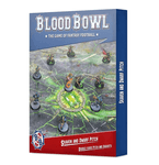 5972470 Blood Bowl (2016 edition): Skaven and Dwarf Pitch &amp; Dugout Set