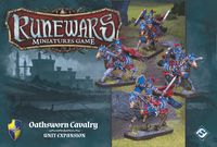 3539801 Runewars Miniatures Game: Oathsworn Cavalry – Unit Expansion
