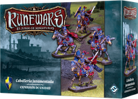 3566784 Runewars Miniatures Game: Oathsworn Cavalry – Unit Expansion
