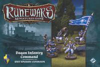 3539802 Runewars Miniatures Game: Daqan Infantry Command – Unit Upgrade Expansion