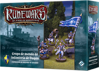 3566790 Runewars Miniatures Game: Daqan Infantry Command – Unit Upgrade Expansion