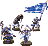 3566791 Runewars Miniatures Game: Daqan Infantry Command – Unit Upgrade Expansion