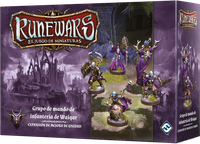3566805 Runewars: Il Gioco di Miniature - Comando di Fanteria di Waiqar