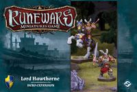 3539632 Runewars Miniatures Game: Lord Hawthorne – Hero Expansion