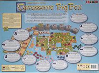 4237262 Carcassonne: Big Box (Edizione Tedesca)