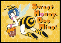 3708221 Sweet Honey, Bee Mine!