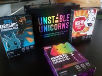 4363501 Unstable Unicorns + 5 Espansioni Limited Kickstarter