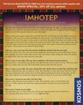 3719263 Imhotep: The Pharaoh's Favors
