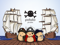 3731034 Potato Pirates