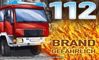 3799604 112: Brandgefährlich