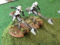 5500340 Star Wars: Legion – 74-Z Speeder Bikes Unit Expansion
