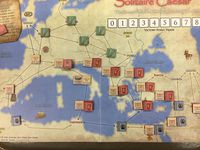 4185044 Solitaire Caesar: The Rise and Fall of the Roman Empire