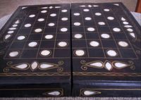 115745 Deluxe Reisespiel: Backgammon (holzbox)