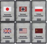 4127343 WWII Tank Leader Commander Cards