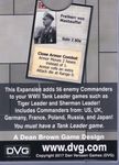 4127372 WWII Tank Leader Commander Cards